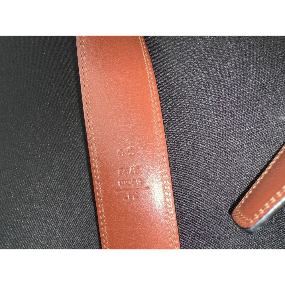 Coach Leather Belt Mens 34